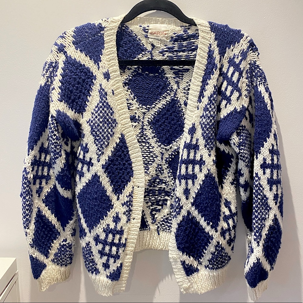 ❌Not Available❌ Vintage Blue Cardigan